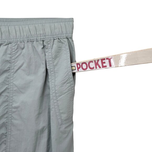 Daily Practice Anthropologie Base Jump Parachute Pants Womens Green Cargo Sz XL - Picture 13 of 13